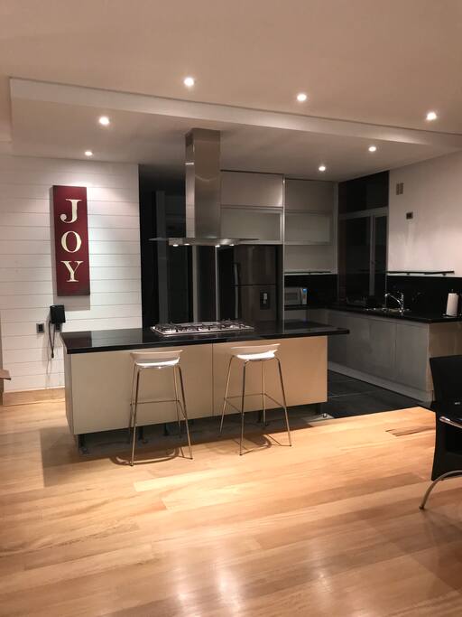 American style kitchen.