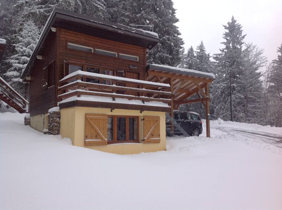Sous la neige