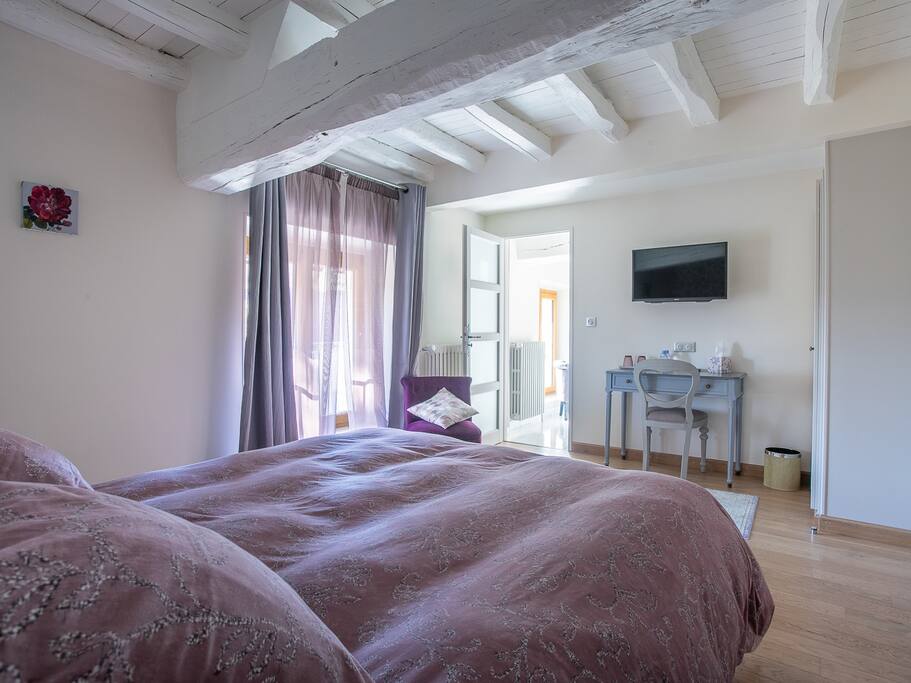 Vue générale de la chambre Chablis