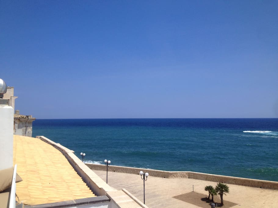 180° view over the Mediterranean
