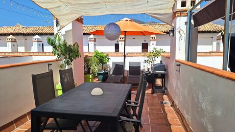Duplex las Terrazas mar y montag in the same day