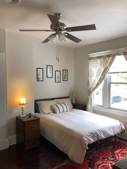 Ceiling fan and central air
