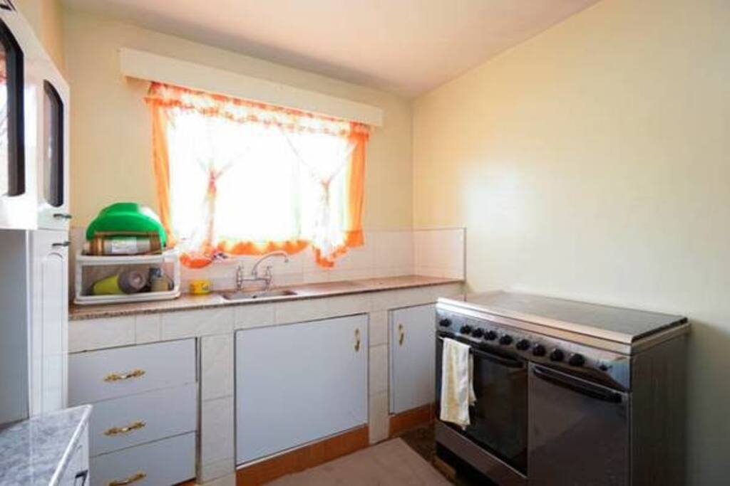 kitchen fully furnished