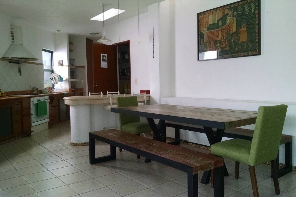 Cocina y comedor