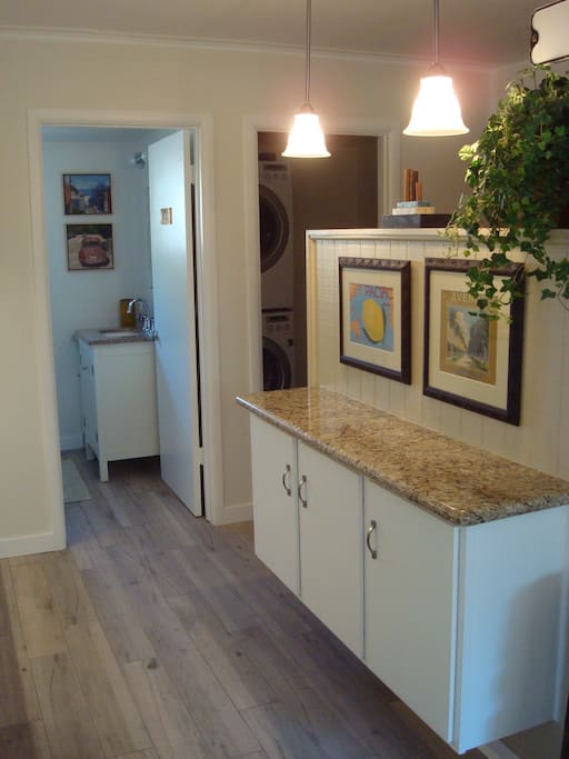 Kitchen with extra storage