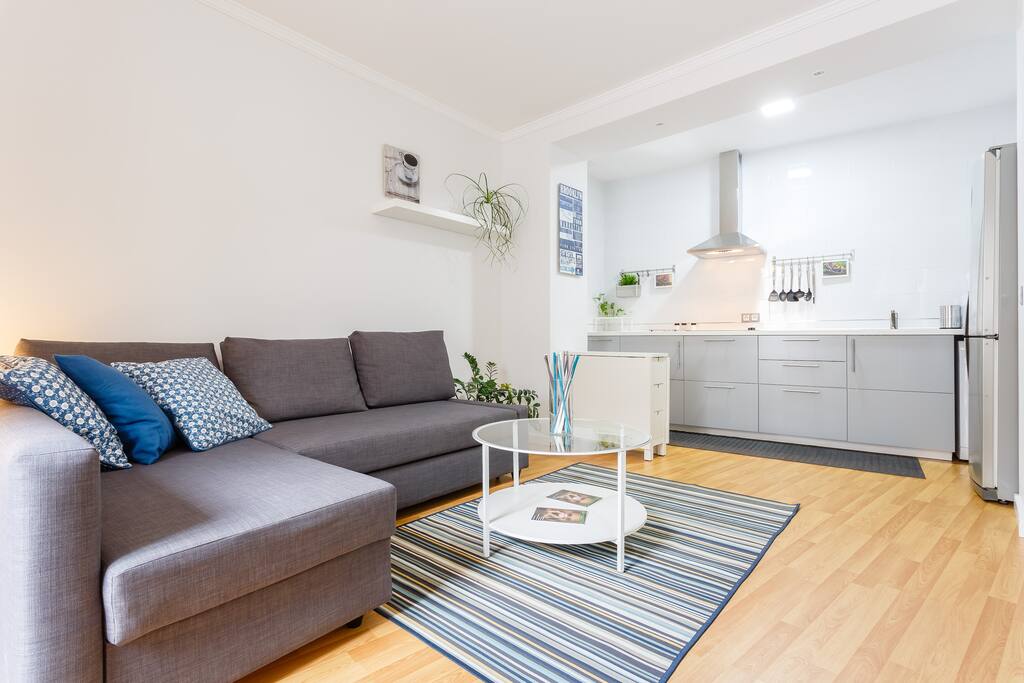 Salón - cocina- Living