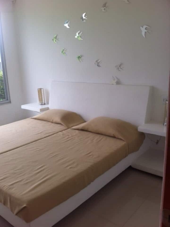 Cama king hay también una individual . 
