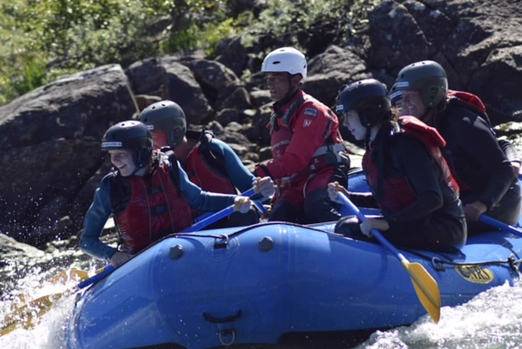 Rafting in Dagali