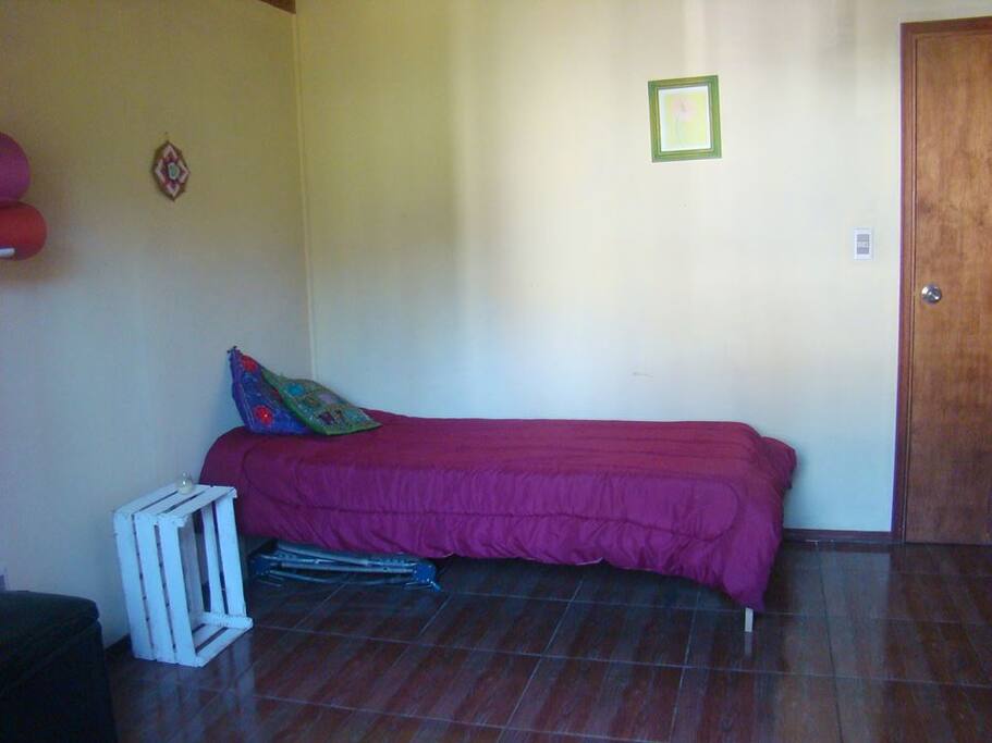 La habitación.
