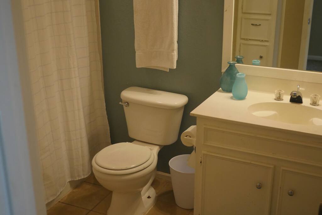 Shared bathroom.