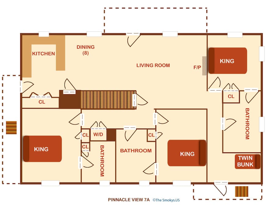 Pinnacle View 7A-Floor Plan