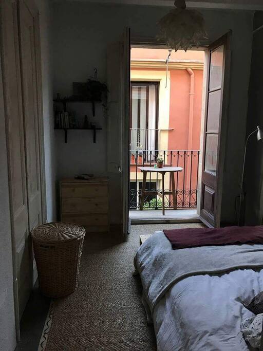 Window with little balcony