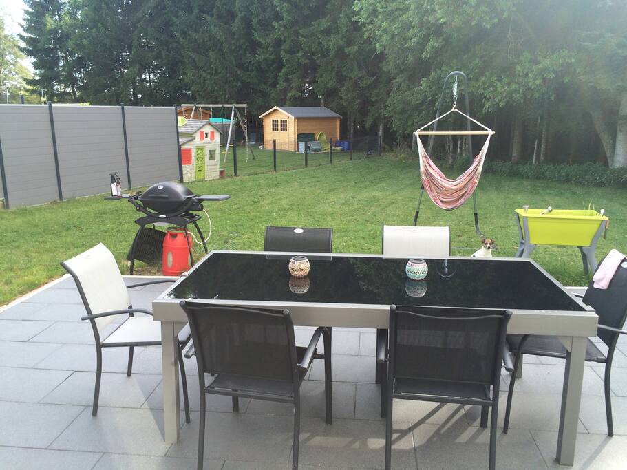 Jardin et terasse