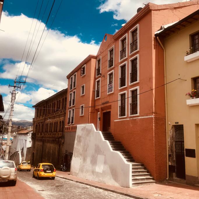 Parte frontal del conjunto