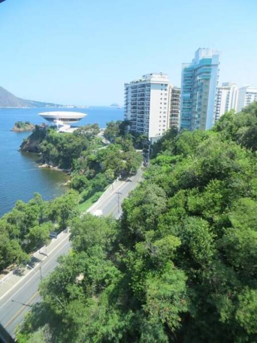 Vista da sacada da Cobertura