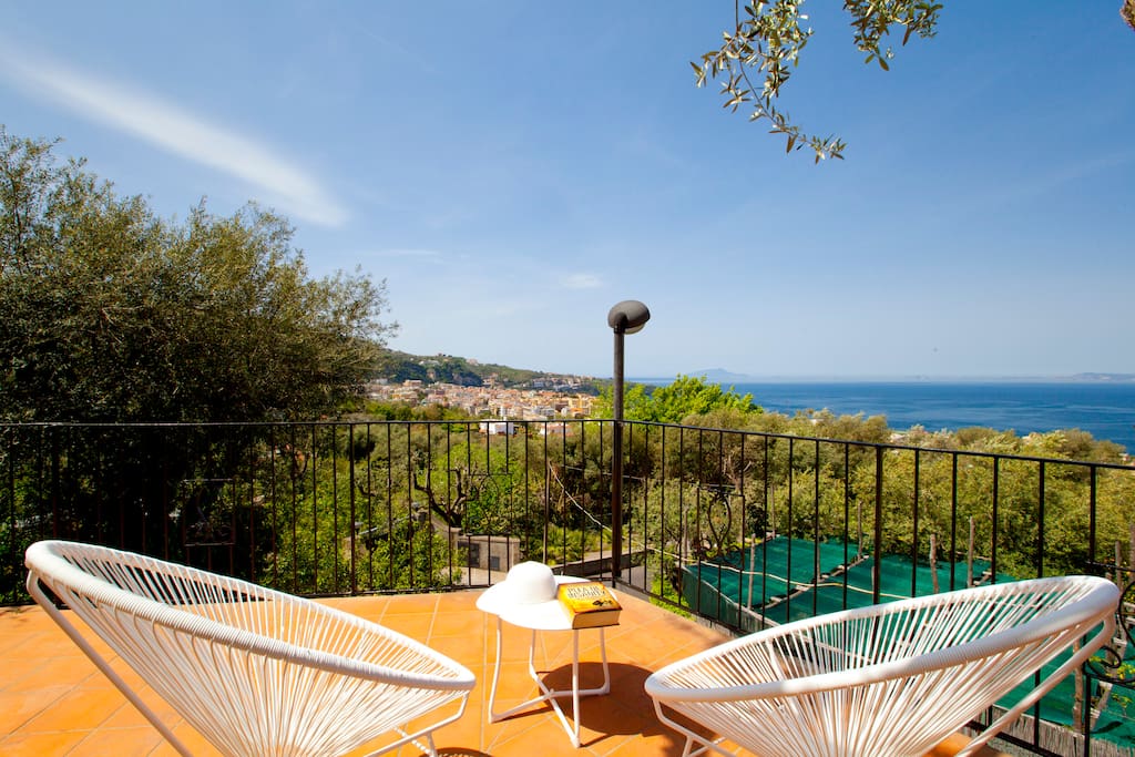 Sea view terrace