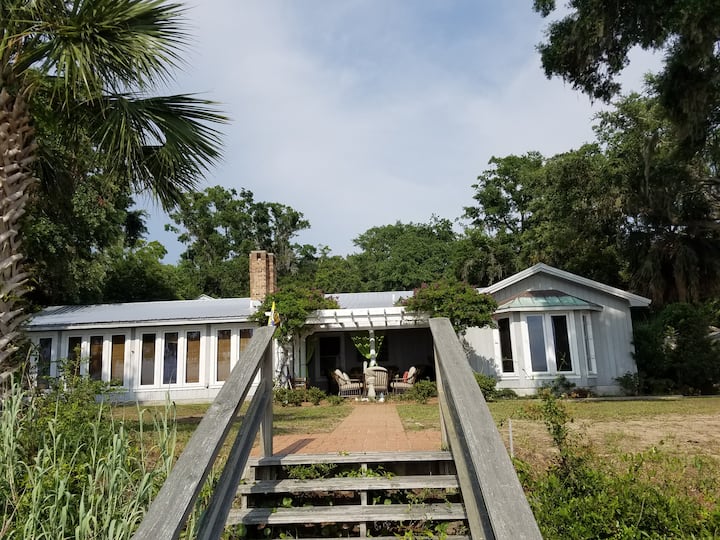 Beach Front Home on St Helena Island Beaufort SC Houses for Rent in