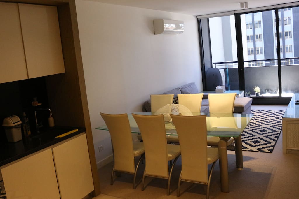 Comfortable family dining area