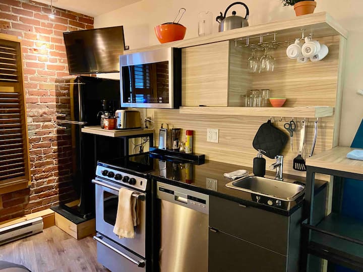 Nouvo St-roch/old Quebec/mini Loft - Québec, Kanada
