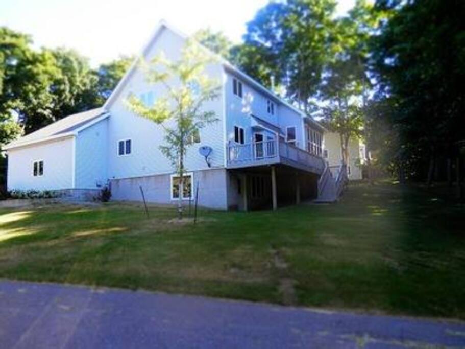 The side of our home