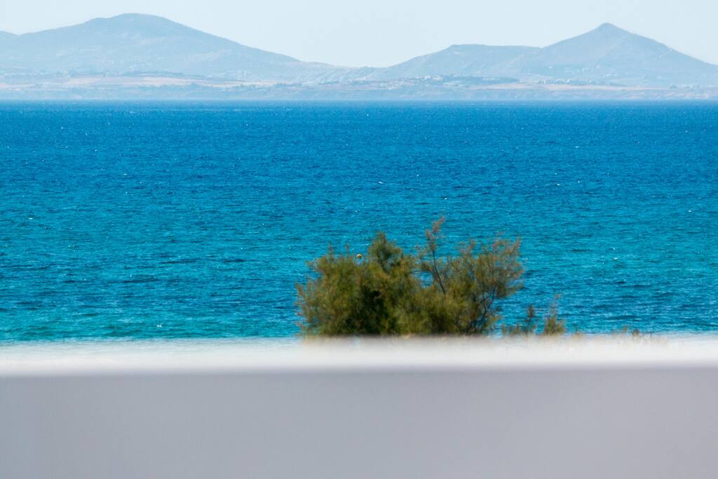 Beach As Seen From Roof Top