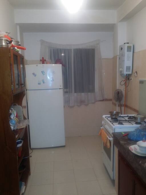 Full access to the kitchen with all the equipment.