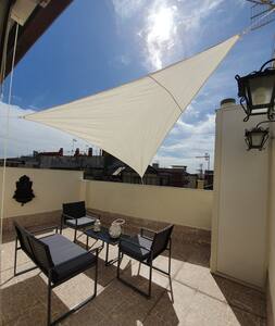 Una terrazza al centro