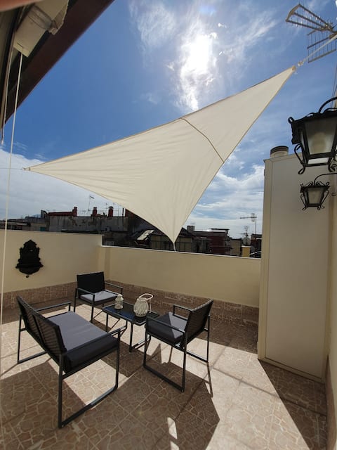 Una terrazza al centro