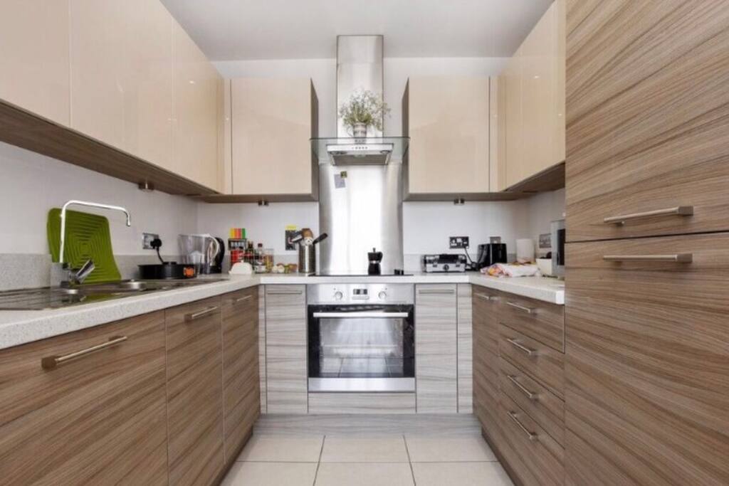 Modern kitchen with appliances