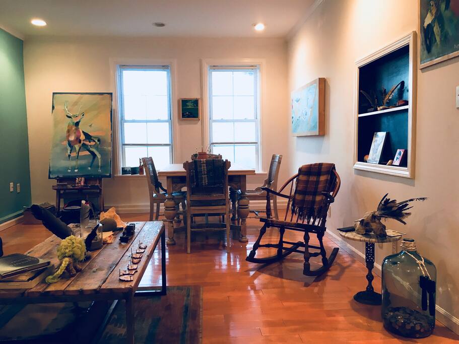 Art space for you to create in if you chose to.