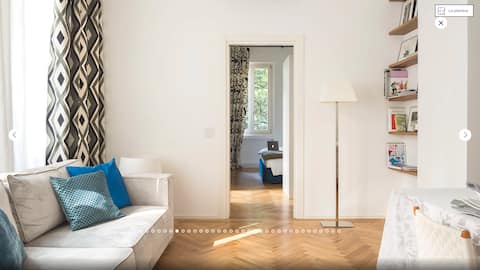 Airbnb con migliori performance: luxury suite in the fashion district 81 square mt a Milano