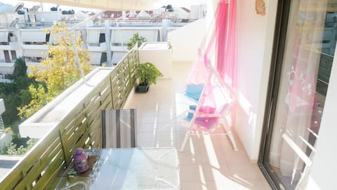 Cozy Apartment in Nafplio with a view of Palamidi