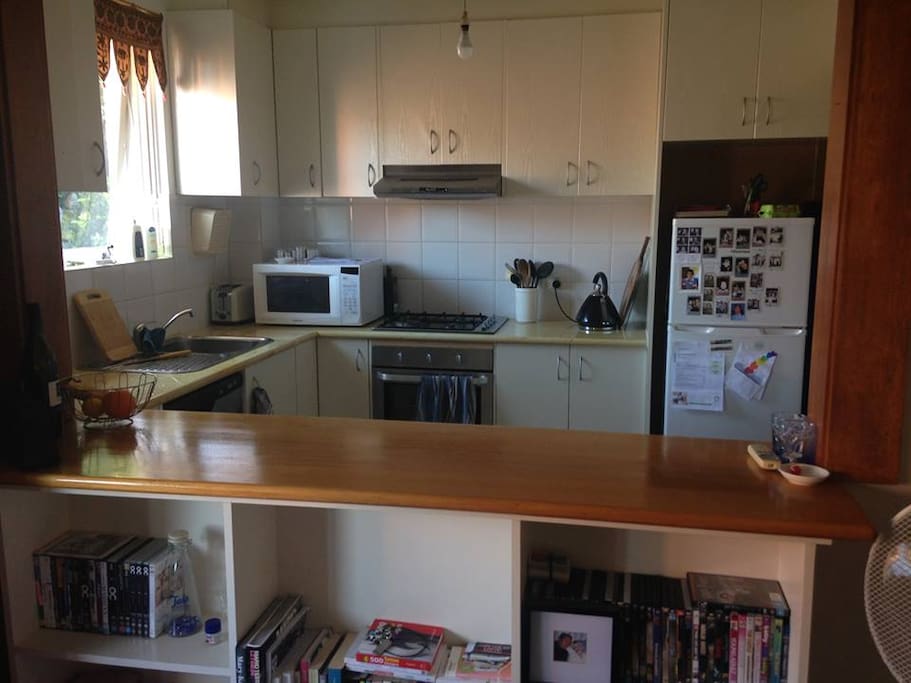 Open kitchen space