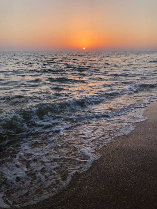 Sunset at the beach