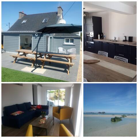 Top Airbnb: House 150 m from the sea - Kerfissien à Cléder