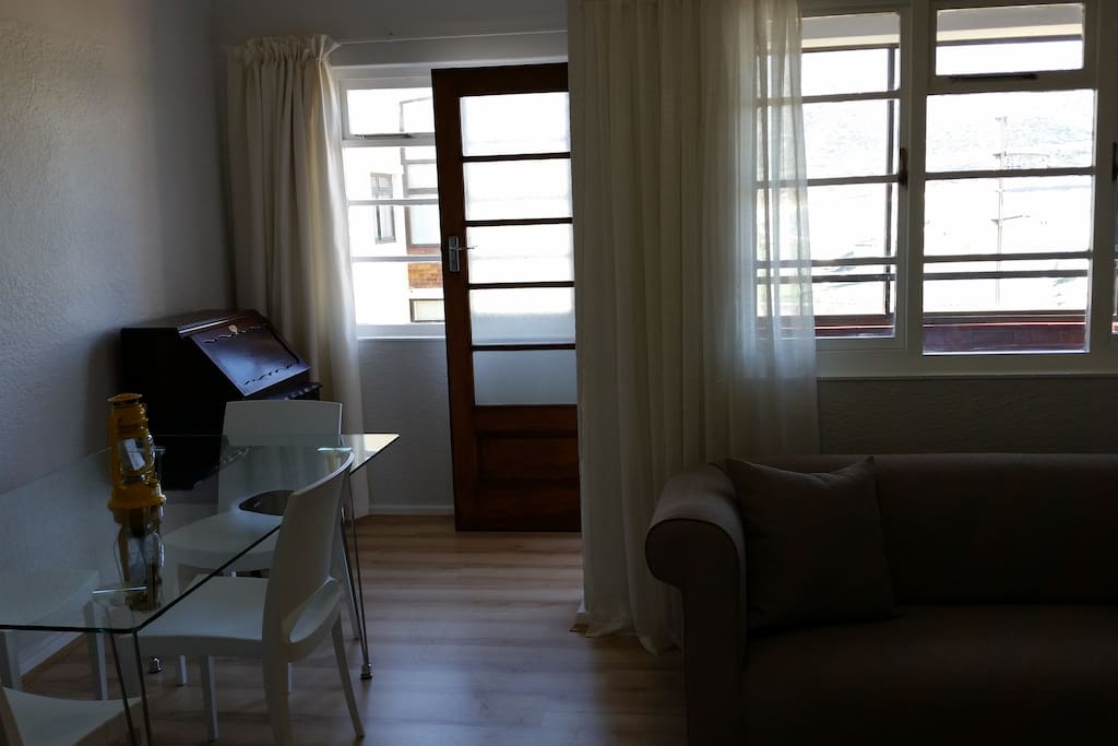 Sunny windows from Living and Dining rooms