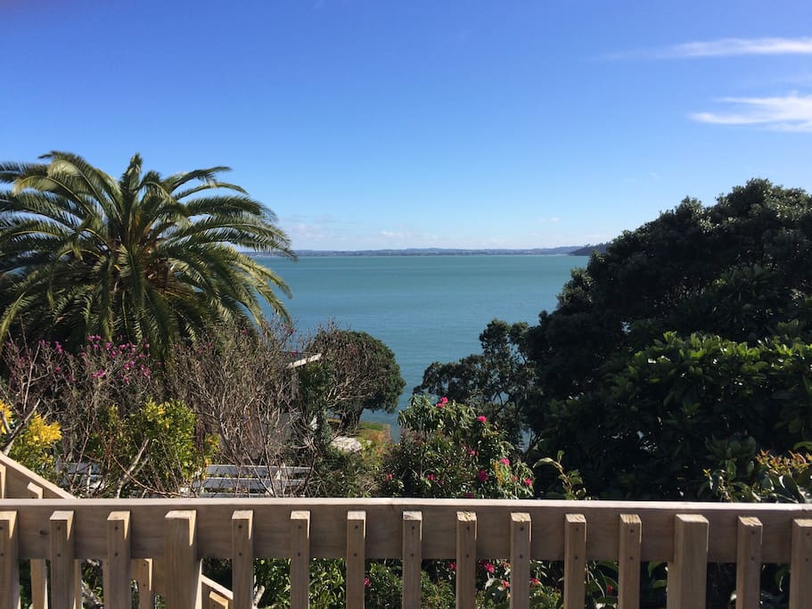 Private deck view