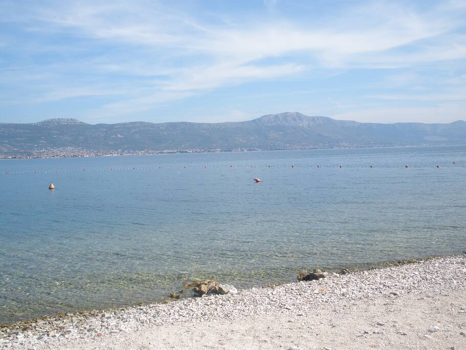 Beach near the house