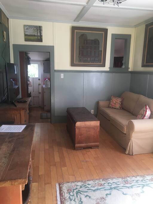 Sleeps 2, TV Room, Fold Out Couch #2 back bedroom