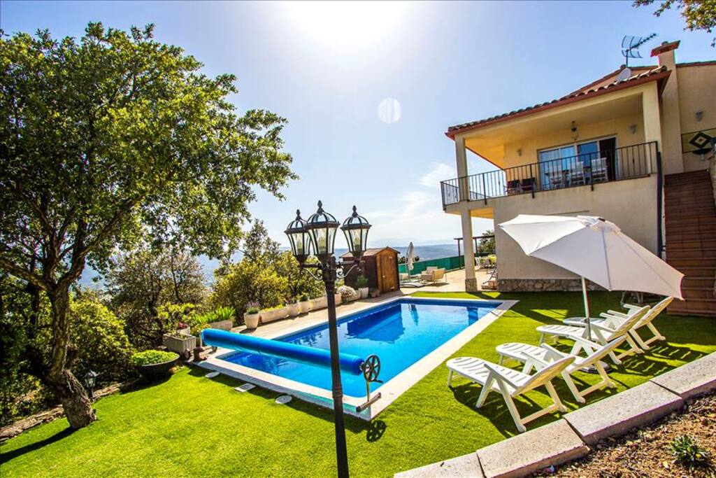 Views of the villa