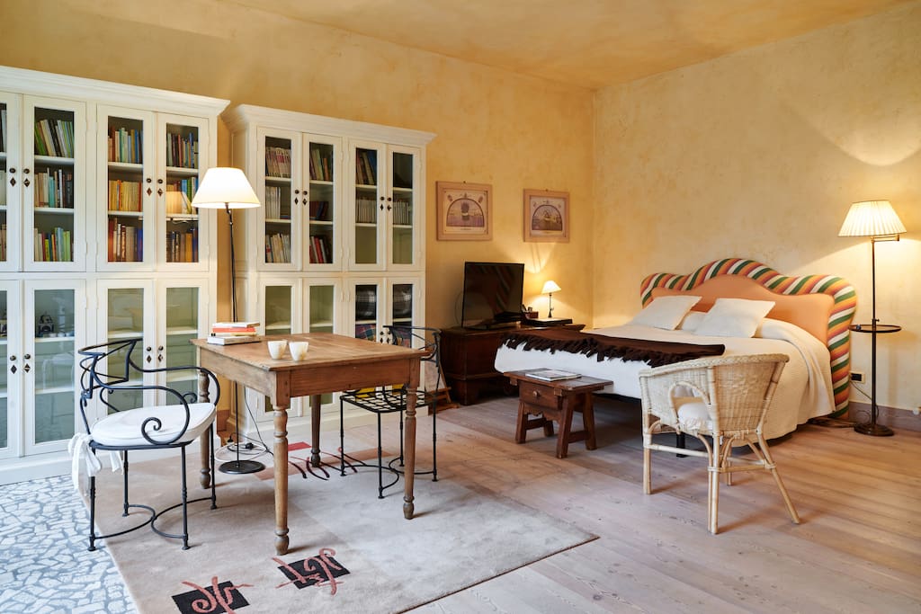 La suite Lavanda luminosa e spaziosa