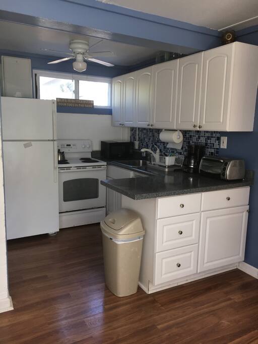 The unit downstairs - kitchen