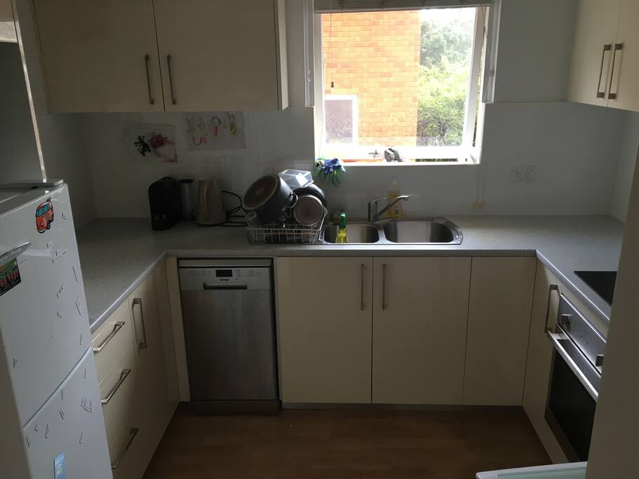 Kitchen with all utilities.