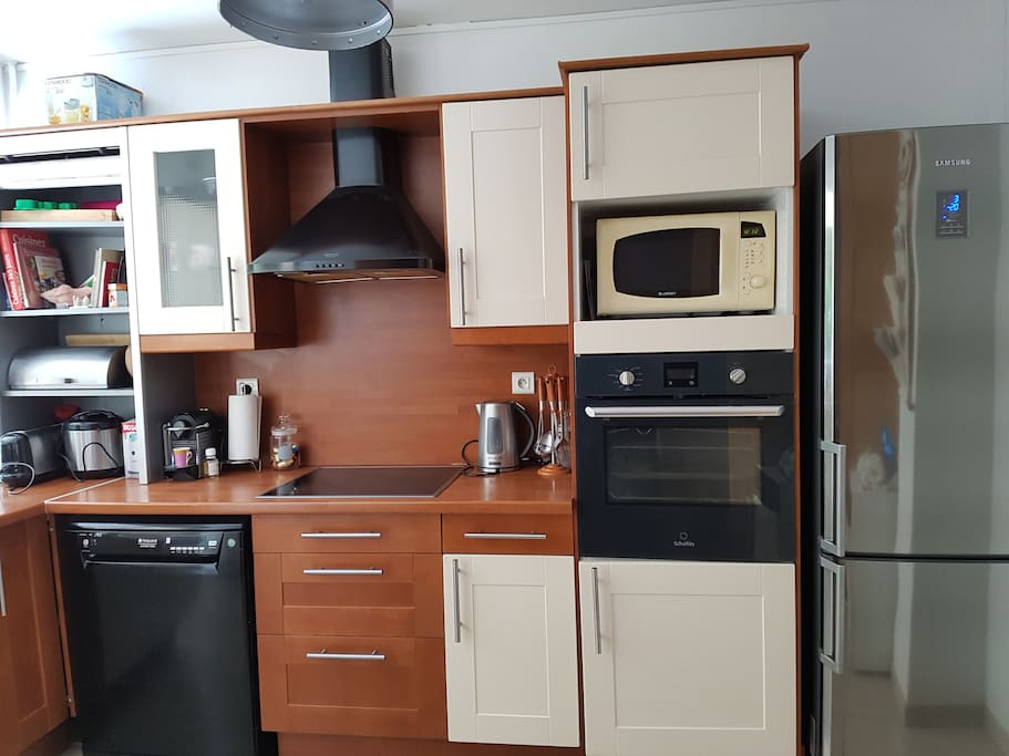 Cuisine bien équipée