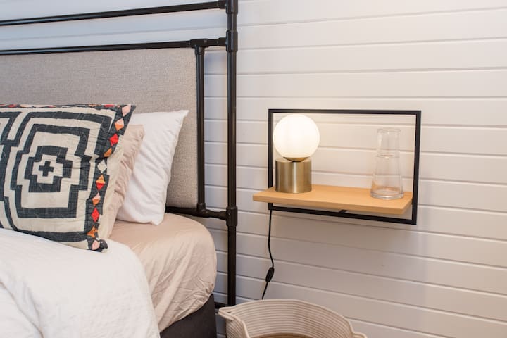 Plenty of special details like bed side water carafes