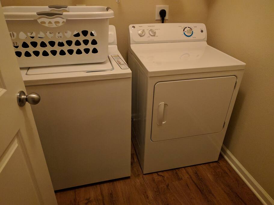 Laundry Room with Washer and Dryer