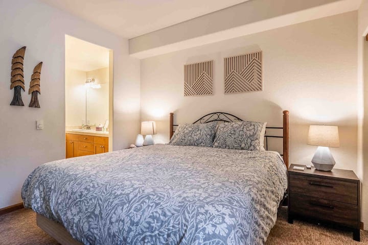 Master bed with King