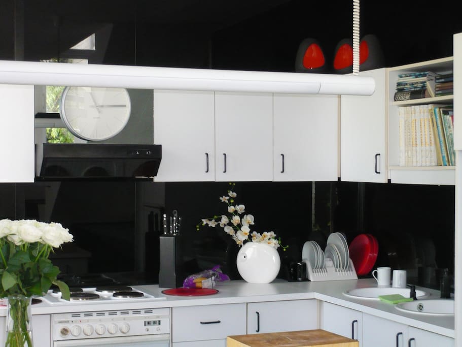 Open plan kitchen