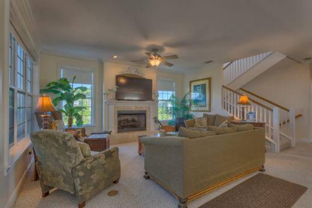 Living Room with TV