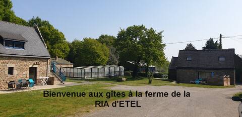 Gite OSTREA 10pers with pool, table football billiards